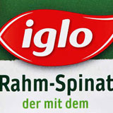 Beim IGLO Spinat Marken Produkt sparen
