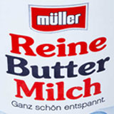 Beim MÜLLER Reine Buttermilch Marken Produkt sparen